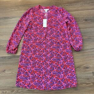 Lilly Pulitzer NWT Olivine Dress Passion Fruit Pink Star Searching Size 2 Beach